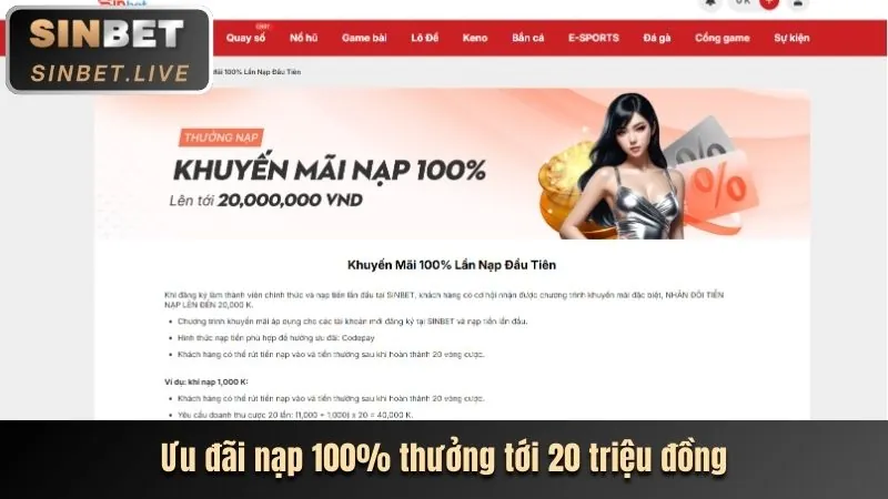 Ưu Đãi Chào Mừng Thành Viên Mới G6Bet